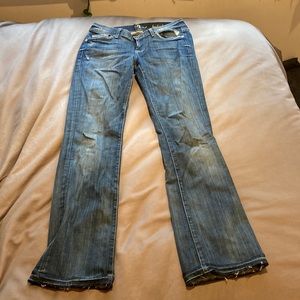 Vintage 7s jeans size 29, bootcut